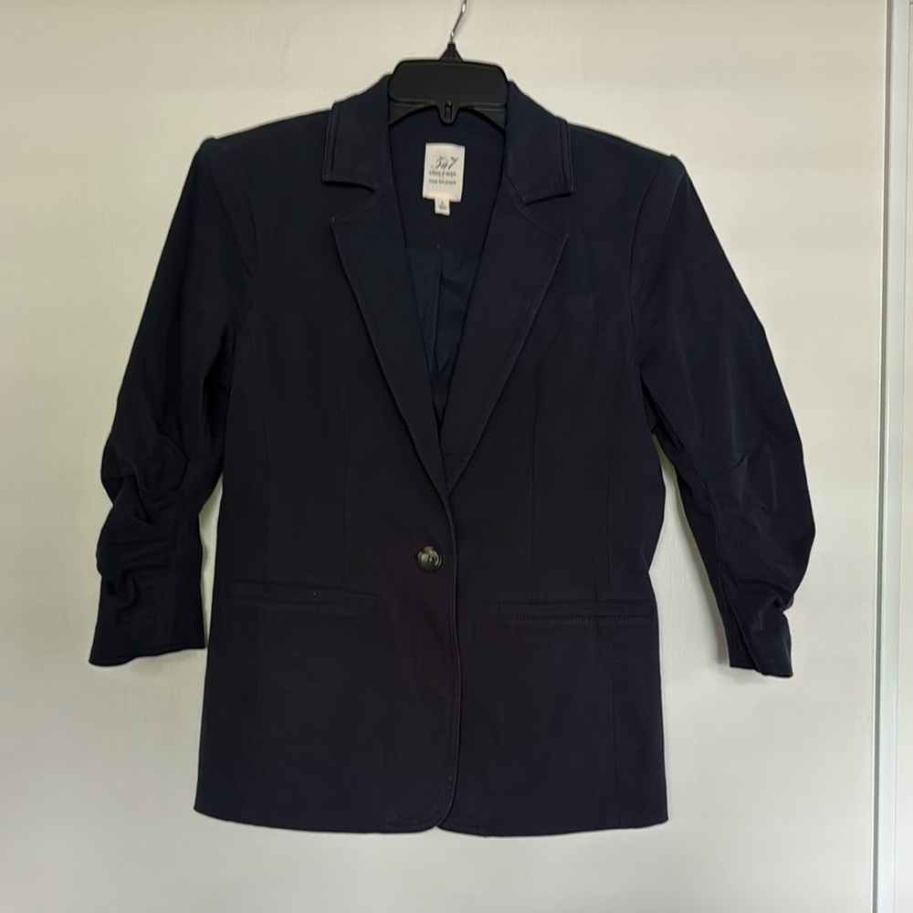 cinq à sept Navy Blazer
